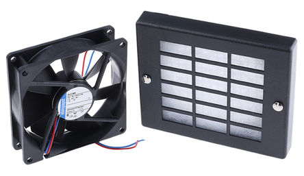 ebm-papst - 3414NHH-KR1 - ebm-papst 2.7W 3250rpm  ׼ 3414NHH-KR1, 18  26 V ֱԴ, 102m3/h, 92 x 92 x 25mm		