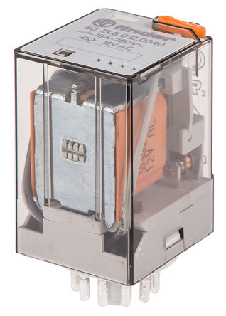 Finder - 60.13.8.012.0040 - Finder 60.13.8.012.0040 3 ˫ ʽ Ǳ̵, 10 A, 12V ac		