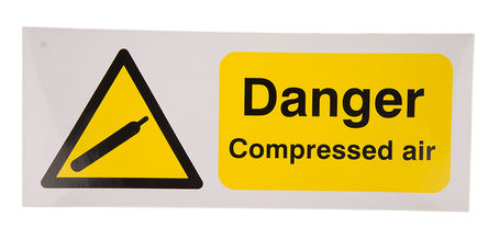Signs & Labels - HA10019S - Signs & Labels HA10019S ɫ/ɫ Ӣ  ϩ Σվ־ “Σѹ“, 250 x 100mm		