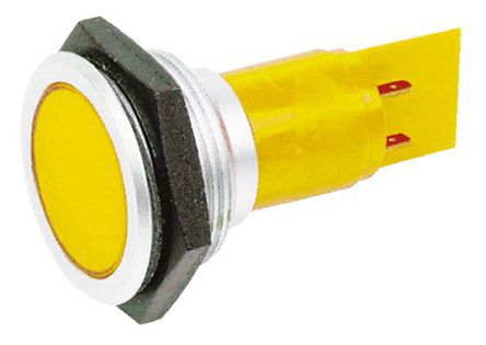 Signal Construct - SMCP3031289 - Signal Construct SMCP3031289 26 mm Ƕʽ ɫ LED ָʾ, ƬӶ, 30mmװ׳ߴ, 230 V 		