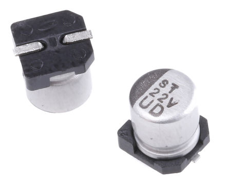 Nichicon - UUD1V220MCL1GS - Nichicon UD ϵ 35 V 22F SMD  UUD1V220MCL1GS, 20%ݲ, +105C, 5101-4װ		