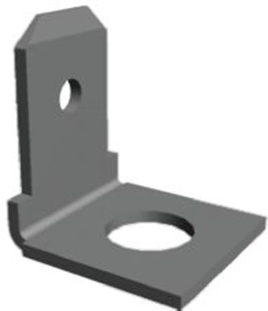 TE Connectivity - 170001-3 - TE Connectivity FASTON .187 ϵ ֱ ˨װƬ߶ 170001-3, 4.75 x 0.51mmƬ		