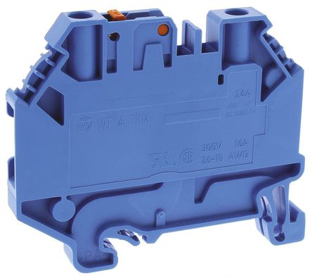 Wieland - 58.504.2055.6 - WT 4 TKM BL - Wieland WT 4 TKM ϵ ɫ Ͽ 58.504.2055.6, 20A, 500 V		