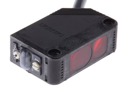 Omron - E3Z-LS81 2M - Omron 20  200 mm ɫ LED Դ ״  봫 E3Z-LS81 2M, PNP, Ԥߵ, IP67		