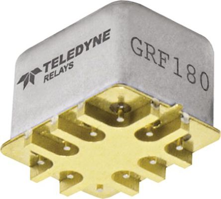 Teledyne - GRF180-12 - Teledyne 双刀双掷 表面贴装 射频继电器 GRF180-12, 6GHz, 12V dc		