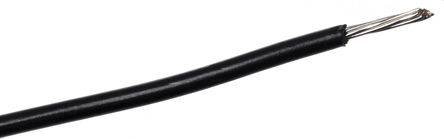 Alpha Wire - 3251 BK005 - Alpha Wire 30m ɫ 22 AWG UL1061 о ڲߵ 3251 BK005, 0.35 mm2 , 7/0.25 mm оʾ, 300 V		