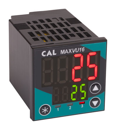 CAL - MV160MRRR029U0 - CAL MAXVU16 ϵ PID ¶ȿ MV160MRRR029U0S140, 48 x 48mm, 110  240 V , 3		