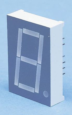 Kingbright - SA10-11PBWA - Kingbright 1ַ 7  ɫ LED  SA10-11PBWA, 8 mcd, ҲС, 26mmַ, ͨװװ		