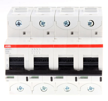 ABB - 2CCP844001R1829 - ABB  S800 ϵ 4 100 A MCB ΢Ͷ· 2CCP844001R1829, 5 kA Ͽ		
