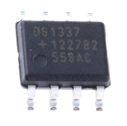 Maxim - DS1337S+T&R - Maxim DS1337S+T&R ʵʱʱ (RTC), , I2C, 1.8  5.5 VԴ, 8 SOICװ		