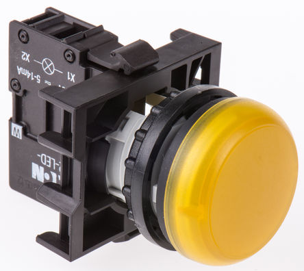 Eaton - M22-L-Y+M22-A+M22-LED-W - Eaton M22 ϵ 22.5mm IP69K ɫ Ƶͷ M22-L-Y+M22-A+M22-LED-W, Ƕʽװ桢氲װ		