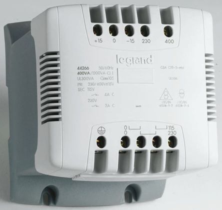 Legrand - 0 442 36 - Legrand 400VA 尲װѹ 0 442 36, :230V ac, 400V ac μ:24V ac, DIN 		