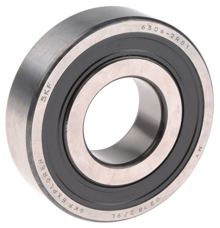 SKF - 6306-2RS1 - SKF   6306-2RS1, 16kN ̬, 30mm ھ, 72mm ⾶		