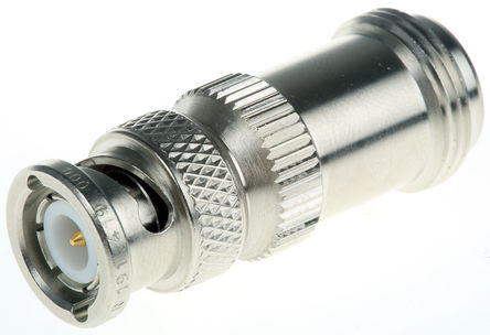 Radiall - R191419000 - Radiall 50 ֱ Ƶ R191419000, 4GHz, N   BNC ͷ, ͭо		