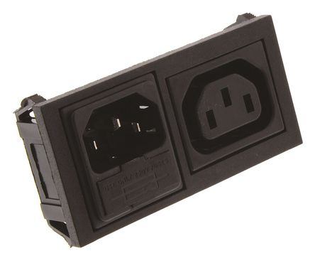 Bulgin - BZH11/Z0000/00 - Bulgin C13C14 IEC ͷ BZH11/Z0000/00		