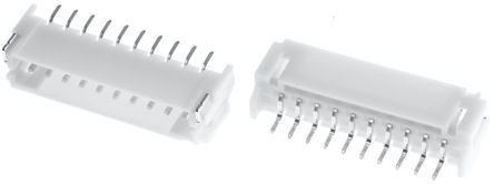 JST - S10B-PH-SM4-TB(LF)(SN) - JST PH ϵ 10· 2mmھ (1) ֱ PCB  S10B-PH-SM4-TB(LF)(SN), Ӷ˽, 2A, 氲װ		