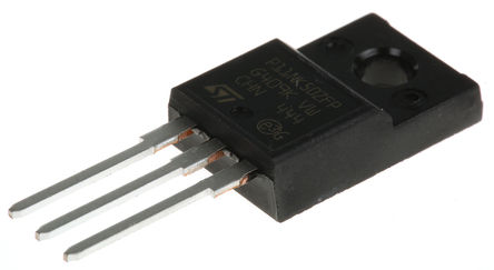 STMicroelectronics - STP11NK50ZFP - STMicroelectronics MDmesh, SuperMESH ϵ N Si MOSFET STP11NK50ZFP, 10 A, Vds=500 V, 3 TO-220FPװ		
