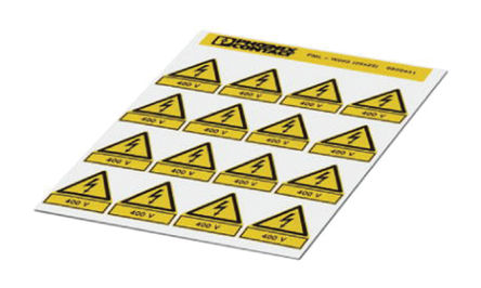 Phoenix Contact - 0830441 - Phoenix Contact 0830441 16װ Ԥӡǩ, 25mm, 25mm		