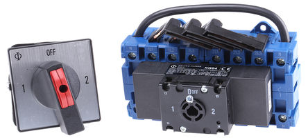 Kraus & Naimer - KG64B T904/GBA021 VE - Kraus & Naimer IP65 4 DIN 찲װ ۶ϸ뿪 KG64B T904/GBA021 VE, 2 , 63 A, 22 kW		