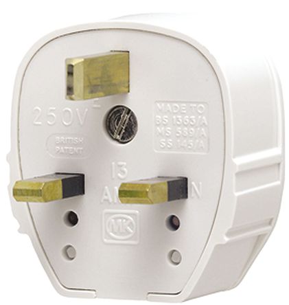 MK - 655 WHI - MK 655 WHI ɫ 2P+E Ӣ е ͷ 13A		