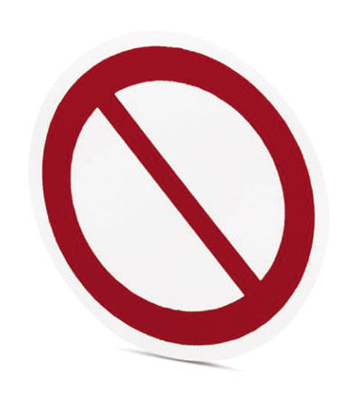 Phoenix Contact - 1014218 - Phoenix Contact 1014218 1װ Ԥӡǩ, 100mmֱ, 100mm		