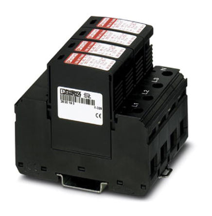 Phoenix Contact - 2800645 - Phoenix Contact 335 V ac 150kA  2800645, DIN 찲װ, 71.2 x 77.5 x 90mm		