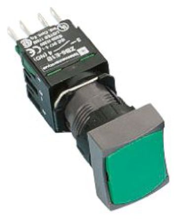 Schneider Electric - XB6DA31B - Schneider Electric XB6 ϵ IP65  ť XB6DA31B, 尲װ, 3 A 220 mA ֱ		