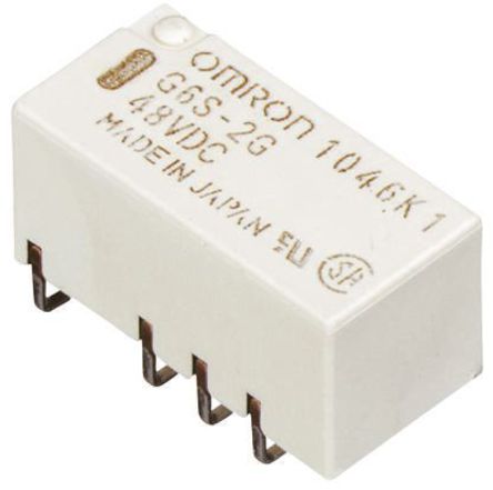 Omron - G6S-2G 5DC - Omron G6S-2G 5DC ˫˫ PCB װ Ǳ̵, 2 A, 5V dc		