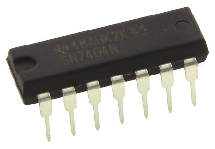 Texas Instruments - SN7404N - Texas Instruments SN7404N , 16mA, 4.75  5.25 VԴ, 14 PDIPװ		