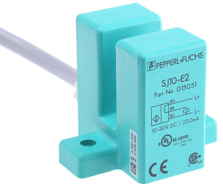 Pepperl + Fuchs - SJ10-E2 - Pepperl + Fuchs IP67  ʽ SJ10-E2, 10 mm ⷶΧ, PNP, 10  30 V ֱԴ		