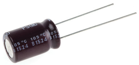 Nichicon - UPS2A470MPD - Nichicon PS ϵ 100 V ֱ 47F ͨ  UPS2A470MPD, 20%ݲ, +105C		