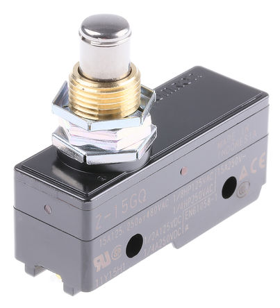 Omron - Z15GQ - Omron ȹ֬ IP00 ٶ λ Z15GQ, , SPDT, /, 500V		