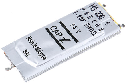 CAP-XX - HS230F - CAP-XX Supercap H ϵ 1.2F 5.5 V ֱ  EDLC HS230F, 20% ݲ		