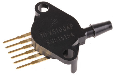 Freescale - MPX5100AP - NXP 115kPa ֬  ģ ѹ MPX5100AP, 2.5 %ȷ, 4.7 V, 4.75  5.25 V ֱ		
