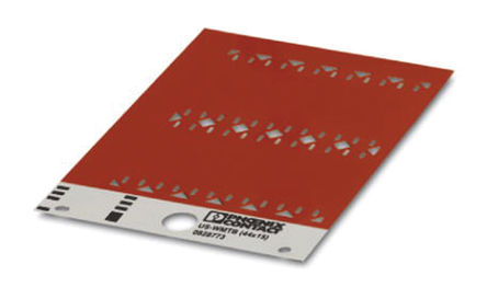 Phoenix Contact - 0829334 - Phoenix Contact 12װ ɫ ƹ̶ ±ʶ 0829334, 60mm, 15mm		