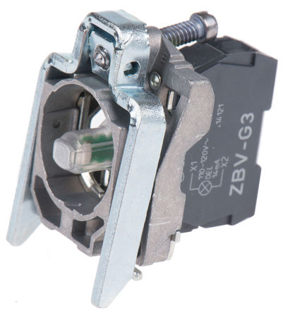 Schneider Electric - ZB4BVG3 - Schneider Electric XB4 ϵ  ZB4BVG3, 110  120 V, ɫ LED, ݶӶ		