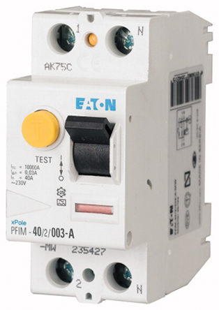 Eaton - 235395 - Eaton XBoard 2 40 A RCD  235395, 100mAբ, DIN찲װ		