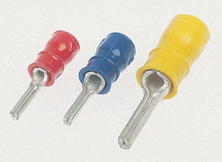 TE Connectivity - 342196-1 - TE Connectivity PLASTI-GRIP ϵ ɫ Ե ѹ 342196-1, ϩ (PVC)Ե, 2.6mmֱ, 12AWG  10AWG ߹		