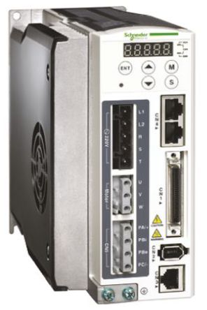 Schneider Electric - LXM23AU07M3X - Schneider Electric 0.75 kW   ŷ LXM23AU07M3X, 5.1 A, 220 V, 162mm, 85mm, 180mm, 0  +55 C		