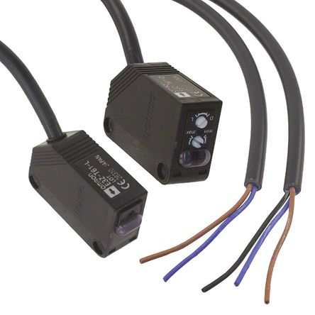 Omron - E3Z-T61-D 2M - Omron 15 m  LED Դ  ֱͨ 紫 E3Z-T61-D 2M, NPN, Ԥߵ, IP67		