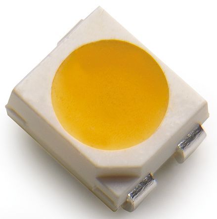 Broadcom - ASMT-QYBF-NJK0E - Broadcom ɫ 3650K LED ASMT-QYBF-NJK0E, 3.3 V, 120 ӽ, 4  PLCC 4 װ		