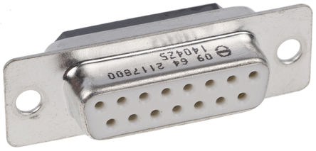 Harting - 09642117800 - Harting DB15 15 · 尲װ ˲ D-Sub   09642117800, 250 V , 7.5A		