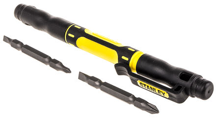Stanley - 66-344M - Stanley 1/8 in, 5/32 in, PH0, PH1  Standard; Phillipsͷ 4 in 1 Pocket Driver; Magnetic ˿ 66-344M, 5.25 inܳ		