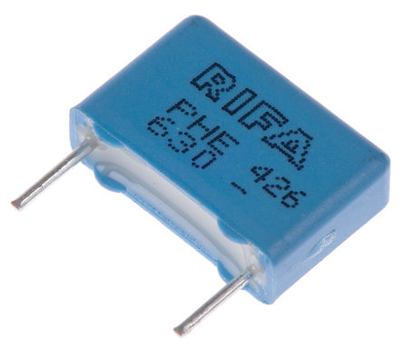 KEMET - PHE426MA5100JR05 - KEMET PHE426 ϵ 10nF ۱ϩ (PP) PHE426MA5100JR05, 5%, 250 V 630 V ֱ, ͨ		