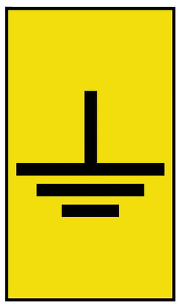 HellermannTyton - 901-10144 - HellermannTyton Ovalgrip ϵ 250װ Ƶ׺ Ϲ̶ ±ʶ 901-10144, 5mm, 5.3 mm, 1.7  3.6mmֱ, ӡ"Earth"ͼ		