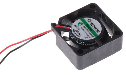 Sunon - MC25100V1-000U-A99 - Sunon MC ϵ 0.6W 5 V ֱ  MC25100V1-000U-A99, 5.95m3/h, 13000rpm, 25 x 25 x 10mm		