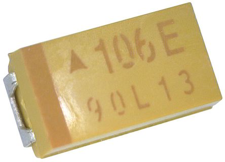 AVX - TAJC106K025RNJ - AVX TAJ ϵ 10F 10% SMD  TAJC106K025RNJ, 25 V ֱ, 6032-28 װ, 1.8 ESR, +125C		