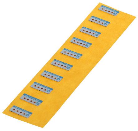 RS Pro - 04srsc0ml3cp - RS Pro 160C  224C 4 ˮƽ ¶ͱǩ 04srsc0ml3cp, 11 x 4mm		