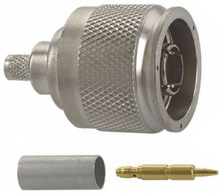 TE Connectivity - 1-5225661-2 - TE Connectivity 1-5225661-2 50 ֱ °װ N ͽͷ, ͷ, ѹӶ˽, 0  11GHz, RG58 A/U, RG58 C/U		