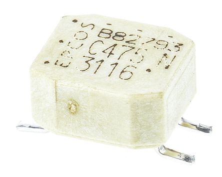 EPCOS - B82793C0475N265 - EPCOS B82793 ϵ о 4.7 mH Ƭ B82793C0475N265, -30  +50%ݲ, 400mA Idc, 550mֱ		